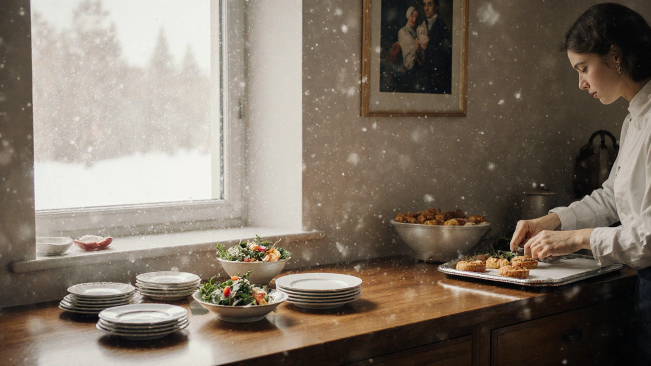 Размещение блюд и удобство гостей