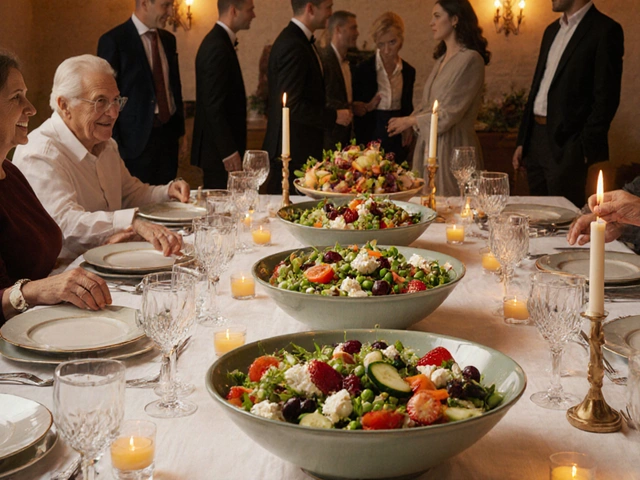 Оптимальное количество салатов на праздничный стол: практические рекомендации