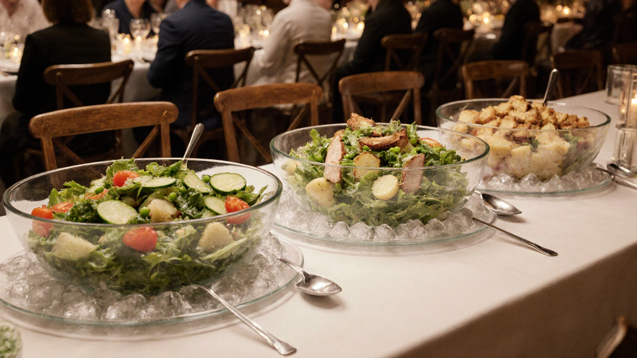 Сколько салата нужно на 50 гостей: точные нормы и советы по подаче