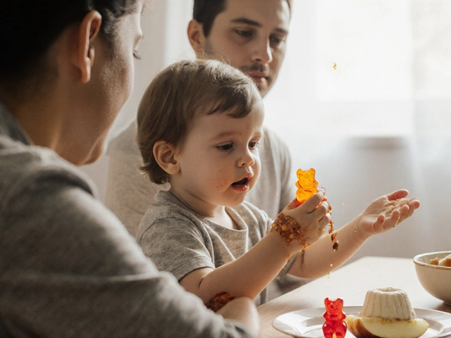 Опасны ли мармеладные мишки для детей от удушья?