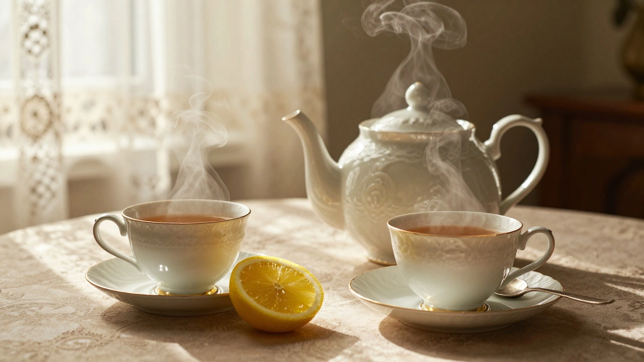 Как правильно пить чай с лимоном по этикету: правила сервировки и подачи