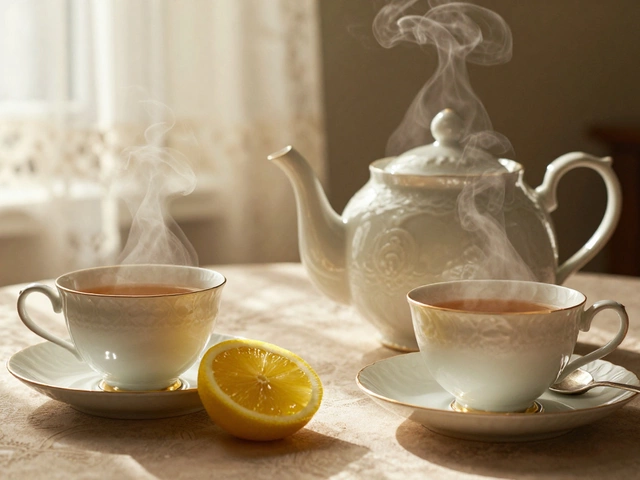 Как правильно пить чай с лимоном по этикету: правила сервировки и подачи