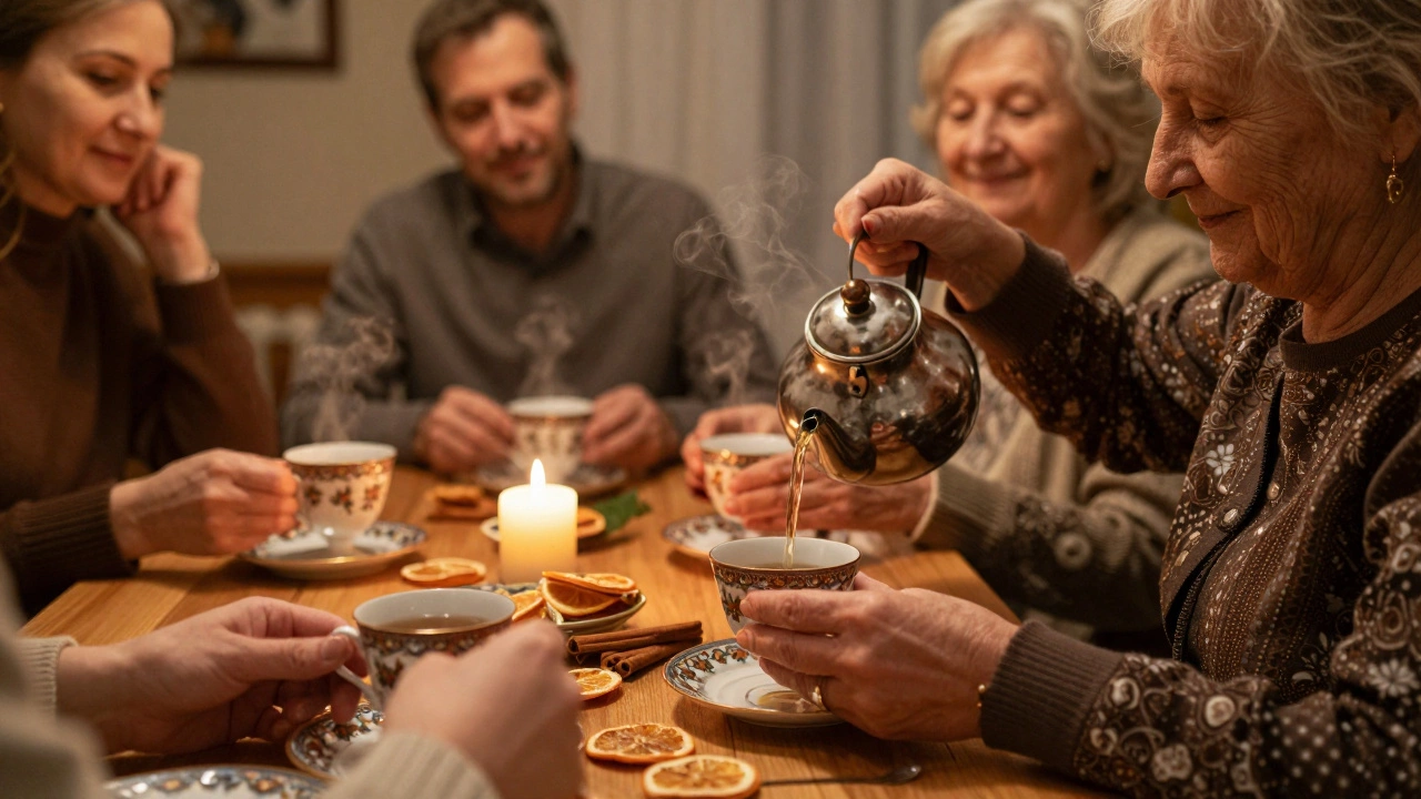 Зачем стучать пальцем, когда наливают чай? Смысл традиции и как её использовать на праздничном столе