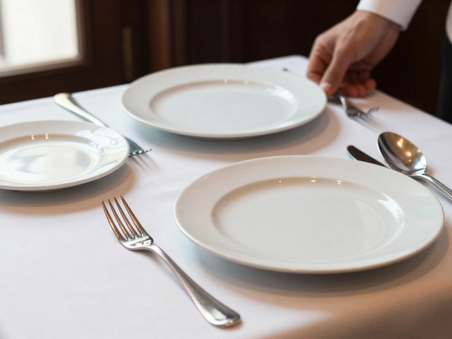 Зачем в ресторане стоят пустые тарелки на столе: секреты правильной сервировки для гостей